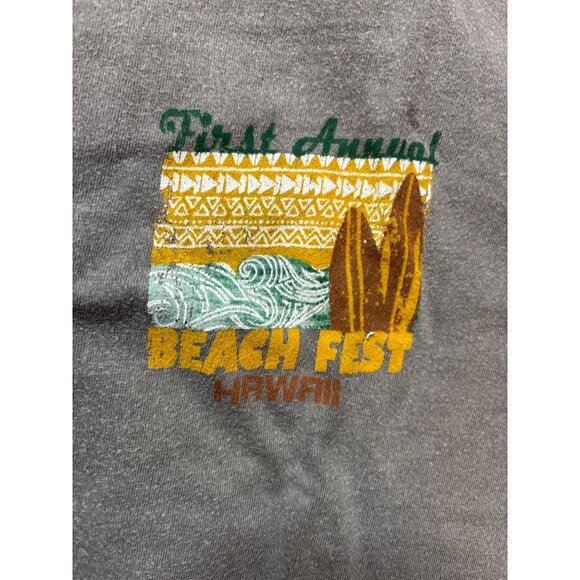 Crazy Shirts Men's 64 Beach Fest Hawaii Cotton T-Shirt Size XXL NWT - Picture 3 of 7